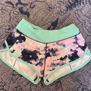 Patterned Lululemon Shorts